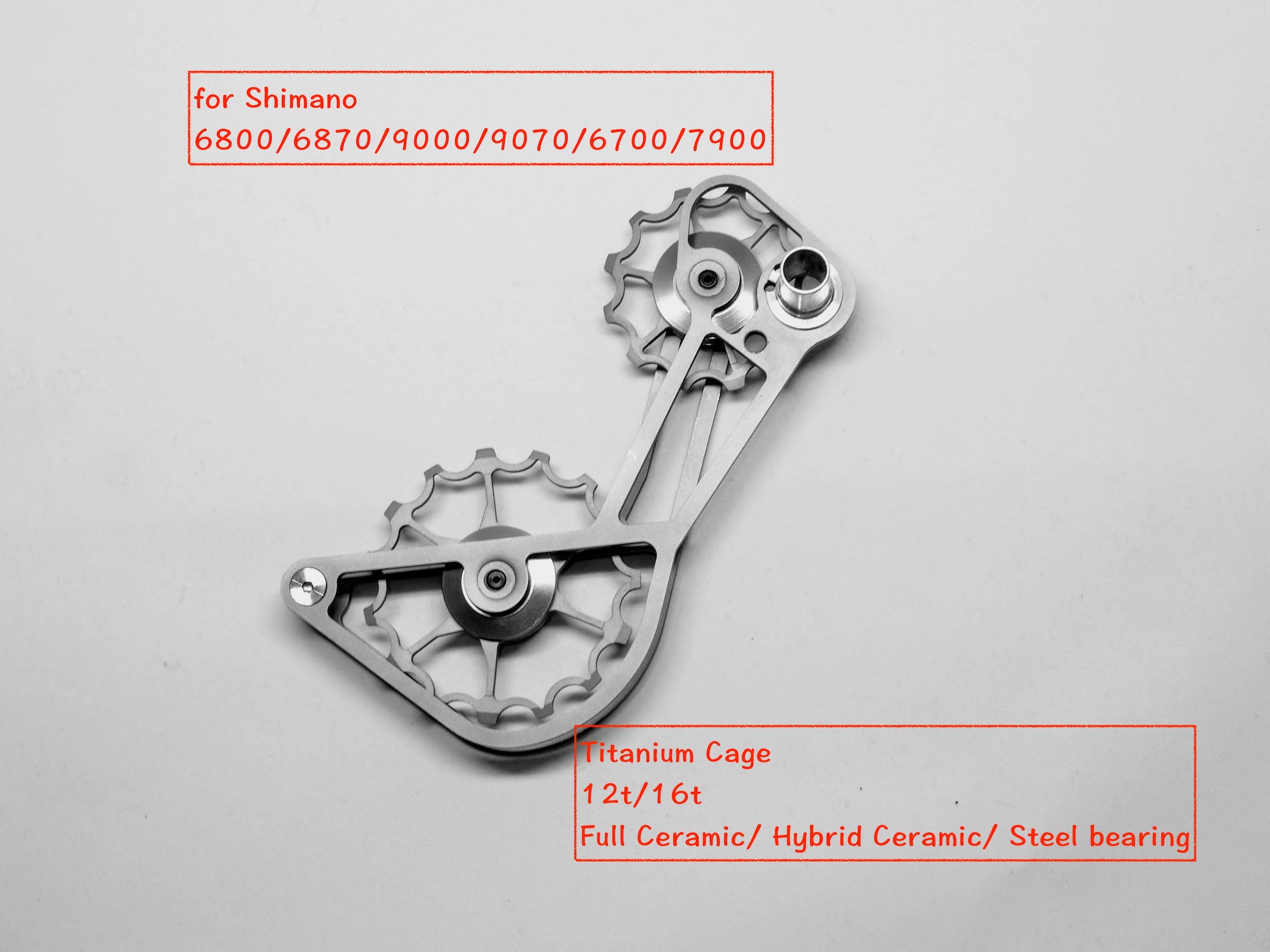 Modified Pulley Cage (Titanium Cage) CT-xxx