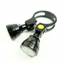 SeatPost Clamp with 2 lights