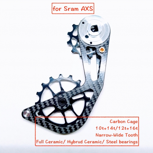 Carbon Derailleur Cage for Sram AXS