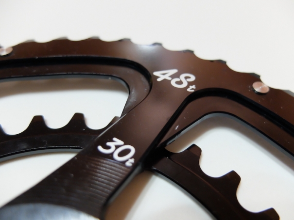 KOM チャレンジャー - 48t/30t チェーンリング for Sram (Direct Mount BCD)